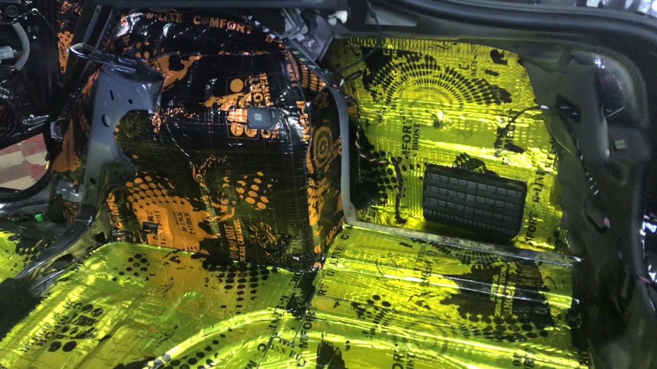 Шумоизоляция багажника шкода рапид - 86 фото