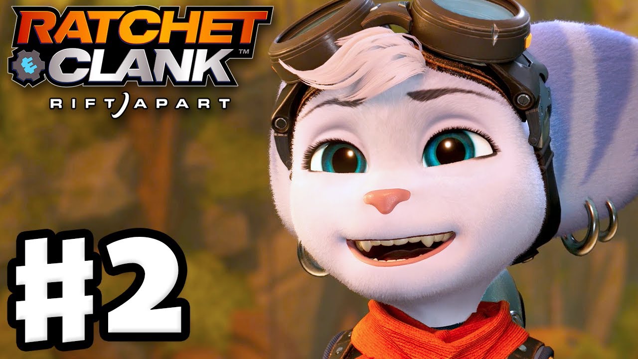 Ratchet & Clank: Rift Apart - Gameplay Walkthrough Part 2 - Rivet and Clank  on Sargasso! (PS5) 