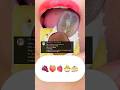Emoji food🍇🍑 cr by:@DangbeeEATING. req:@Kimmy_bumz #mukbang #satisfying #asmr #emojichallenge