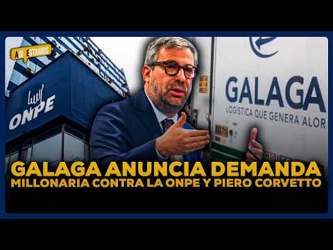 Empresa Galaga alista querella contra la ONPE y su exjefe Piero Corvetto  | SEGMENTO #AsíEstamos