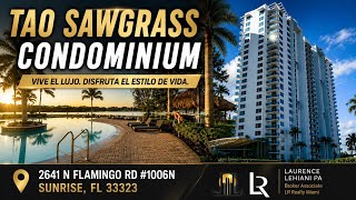 🏡 Luxury Condo for Sale at Tao Sawgrass | Lake Views | Sunrise, FL