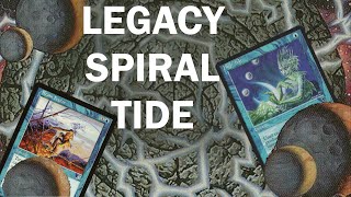 DRAW 1000 CARDS? GG! Legacy Mono Blue Time Spiral High Tide Storm Combo! MTG Brain Freeze Mill Deck