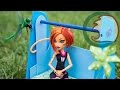 Как сделать качели для куклы. How to make garden swings for a doll. Schaukel für puppe