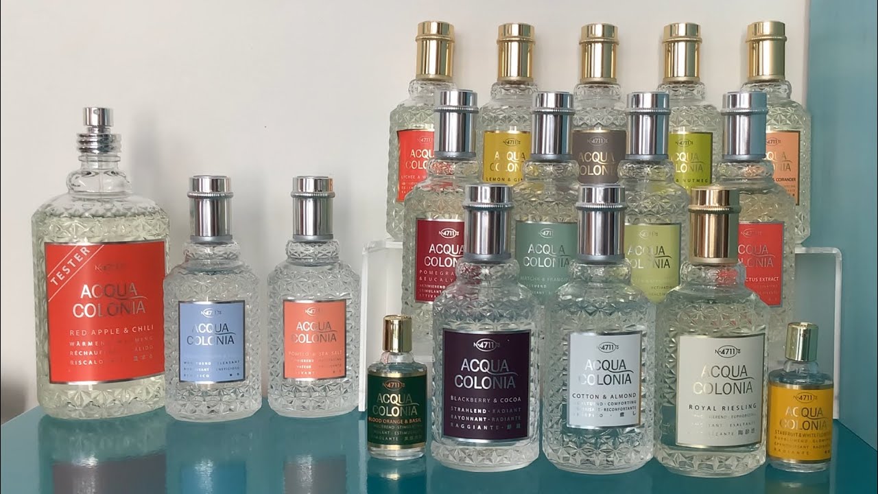 My Full 4711 Acqua Colonia Range Collection! My Favourite Budget Summer Perfumes ❤️