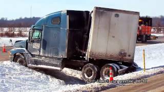 Driving truck that jackknifed―automatically considered at fault
