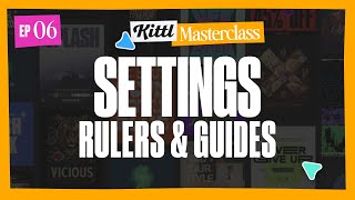 How To Edit Project Settings, Rulers, & Guides in Kittl