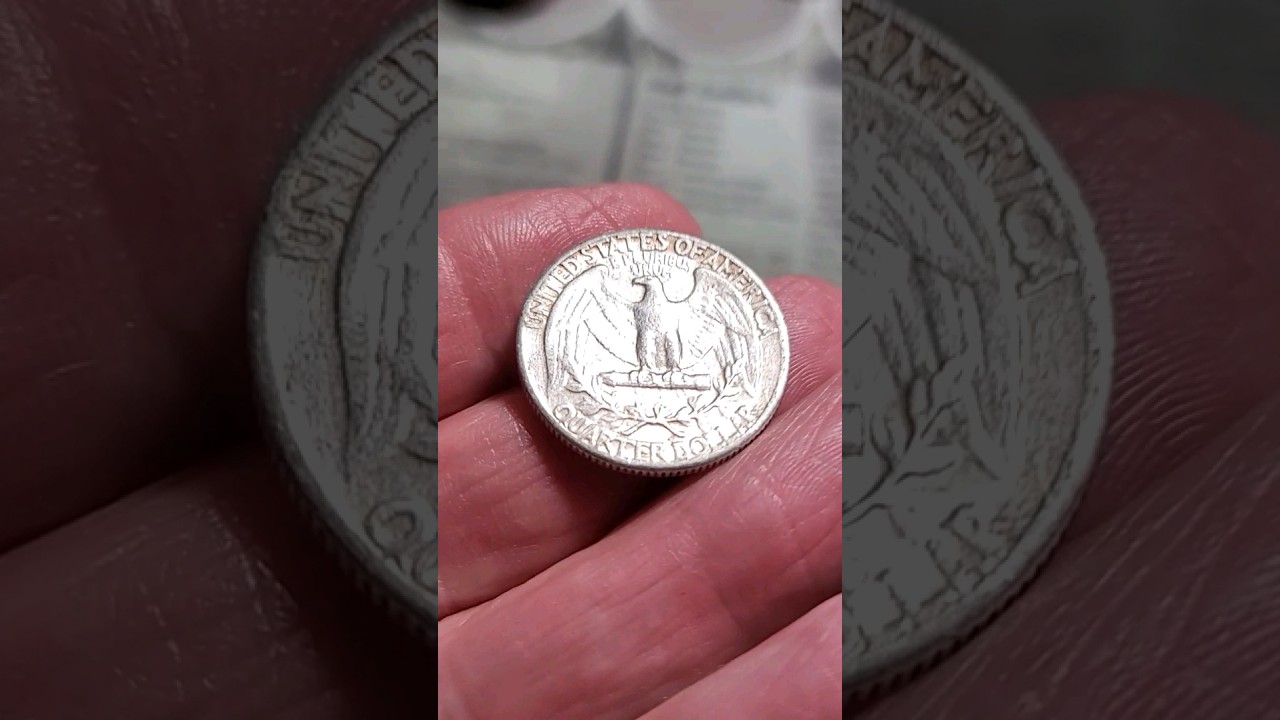 SILVER FOUND COIN ROLL HUNTING QUARTERS 