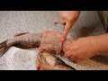 Как щуку разделать для фарширования  отделить кости Разделка рыбы