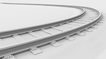 Curved rail modeling #PathDeform [ Tutorial ]