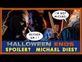 HALLOWEEN ENDS News and Spoilers - New Ending?  Michael Myers Dies? Corey is the Killer?