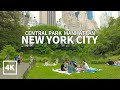 [4K] NEW YORK CITY - Walking around Central Park (Part-1), Manhattan, New York, Travel, USA - 4K UHD