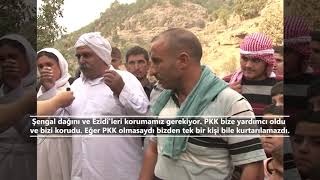 KDP SENGAL KACARKEN VE PKK GERILLARI SENGALE GIDERKEN Resimi