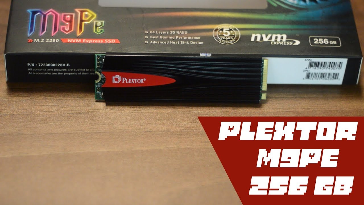 Обзор SSD накопителя Plextor M9Pe 256Gb PX-256M9PeG