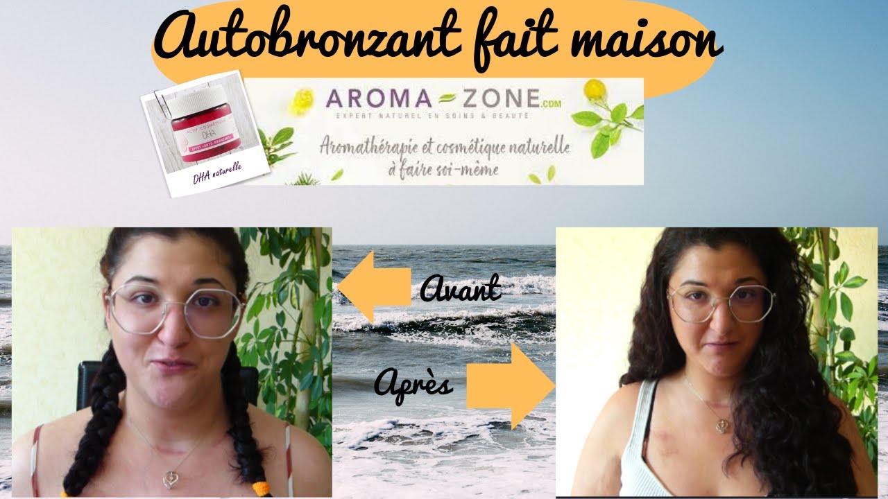 DIY autobronzant naturel, à base de DHA Aromazone YouTube