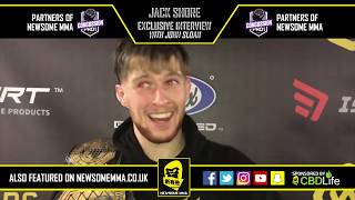Cage Warriors 100 - Post Fight Interview: Jack Shore talks to John Sloan for Newsome MMA