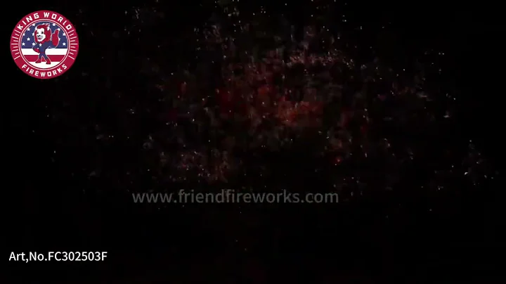 Art No: FC302503F 1.2 inch 25 Shots Fan Cake Fireworks From Liuyang Factory