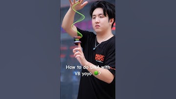 Can you do DNA with V8 yoyo 🪀 #yoyo #magicyoyo #tricks #how #learn #skills #tutorial #fypシ #fyp