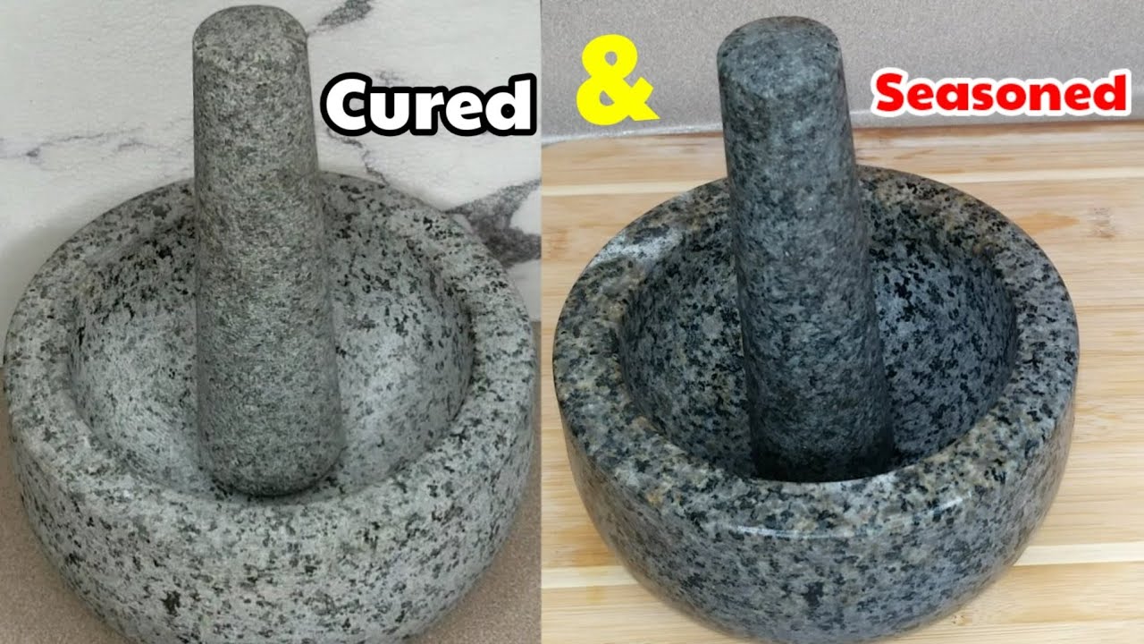 Conditioning, Seasoning and Cleaning Your KROK Granite Mortar and Pest