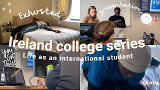LIVING IN IRELAND🇮🇪:Realistic Struggles of An International Business Student,Balancing Classes +Work