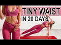 GET a TINY WAIST in 20 DAYS 🔥  6 minute Workout