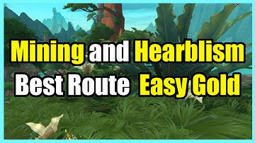 Best Mining and Herbalism Route EASY GOLD