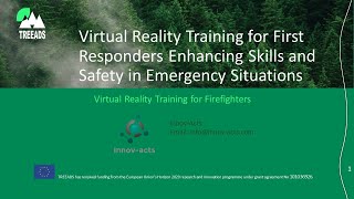 TREEADS Course 3.0 Virtual reality training for firefighters