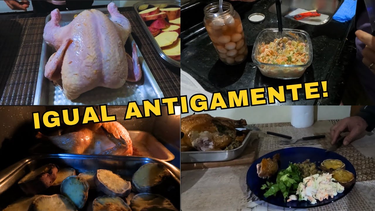 Dia de Domingo Almoço Especial - Galinha Recheada como Antigamente!