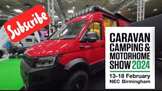 NEC  Motorhome Show February 2024