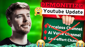 🚨15 July YouTube Update 2025 🔥 AI Channels Ban? New Monetization Rules Explained