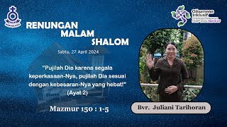 Renungan Malam Shalom HKBP Kernolong Resort Jakarta | 27 April 2024