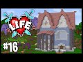 MY DREAM HOUSE IS NEARLY COMPLETE!! (NOT BARBIE..) | Minecraft X Life SMP | #16
