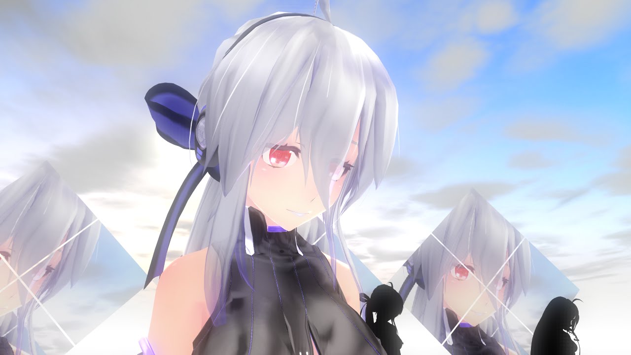 MMD Twin Colors (Futairo) Haku Yowane & IA
