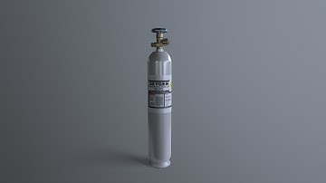 Modeling a Simple Gas Cylinder in Maya (Game Asset)