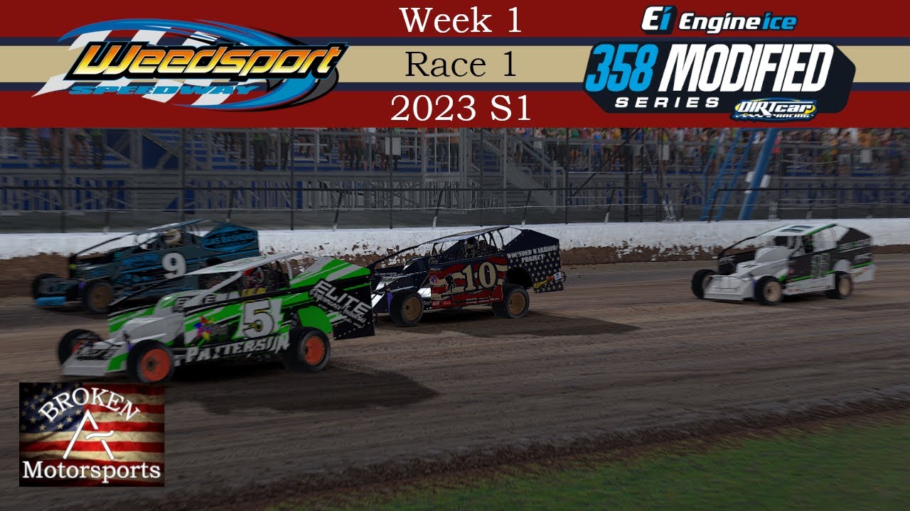 DIRTcar 358 Modified Engine Ice Series - Weedsport Speedway - iRacing ...