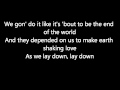 Chris Brown -2012 Lyrics