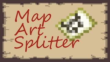 Use This to EASILY Build a Map Art in Survival Minecraft!