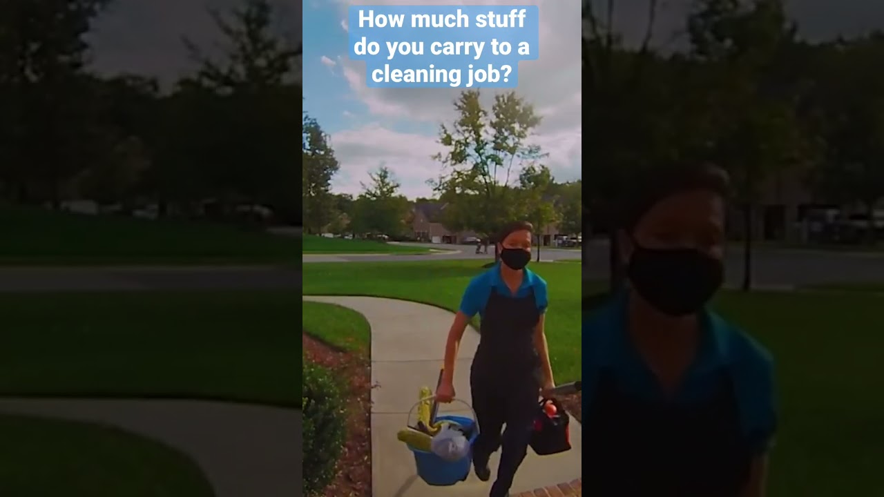 Сколько вещей нужно взять с собой на уборку? 