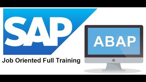 1. SAP Introduction Class 1