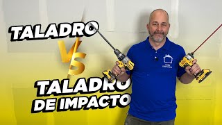 Cuándo usar el Taladro o el de Impacto | ¿Cuál es la diferencia?