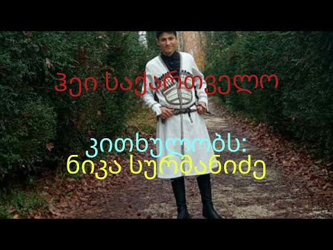 ჰეი საქართველო - კითხულობს: ნიკა სურმანიძე - Nika Surmanidze