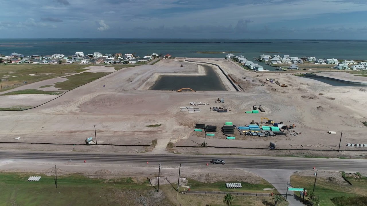 The Islands of Rockport Texas Phase2 Construction Progress 7312022 (150speed) YouTube