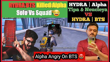 HYDRA Alpha VS HYDRA BTS | Alpha, Nucleya & Tipa VS BTS | Alpha Angry On BTS 🤬