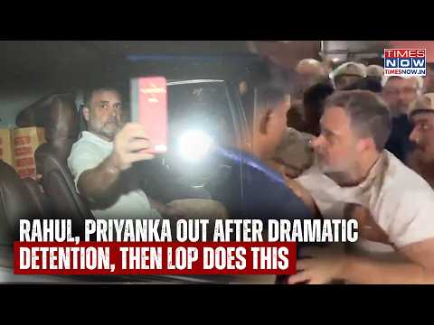 Rahul, Priyanka 'Freed' After Congress Vs Delhi Police Faceoff, Dramatic Detention| CJP's Das Says..