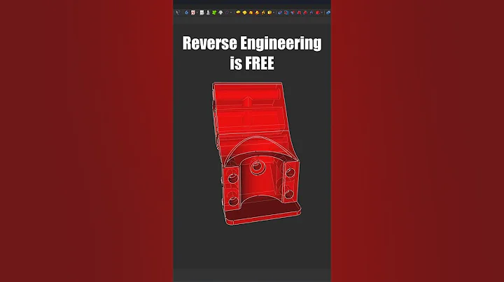 Reverse Engineering is FREE with FreeCAD