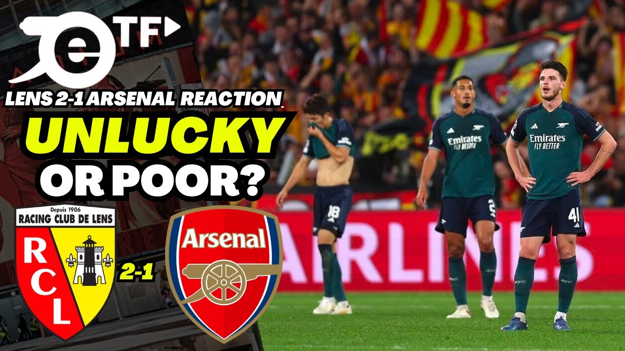 RC Lens vs Arsenal highlights - Bukayo Saka injury overshadows Gunners'  defeat in France 