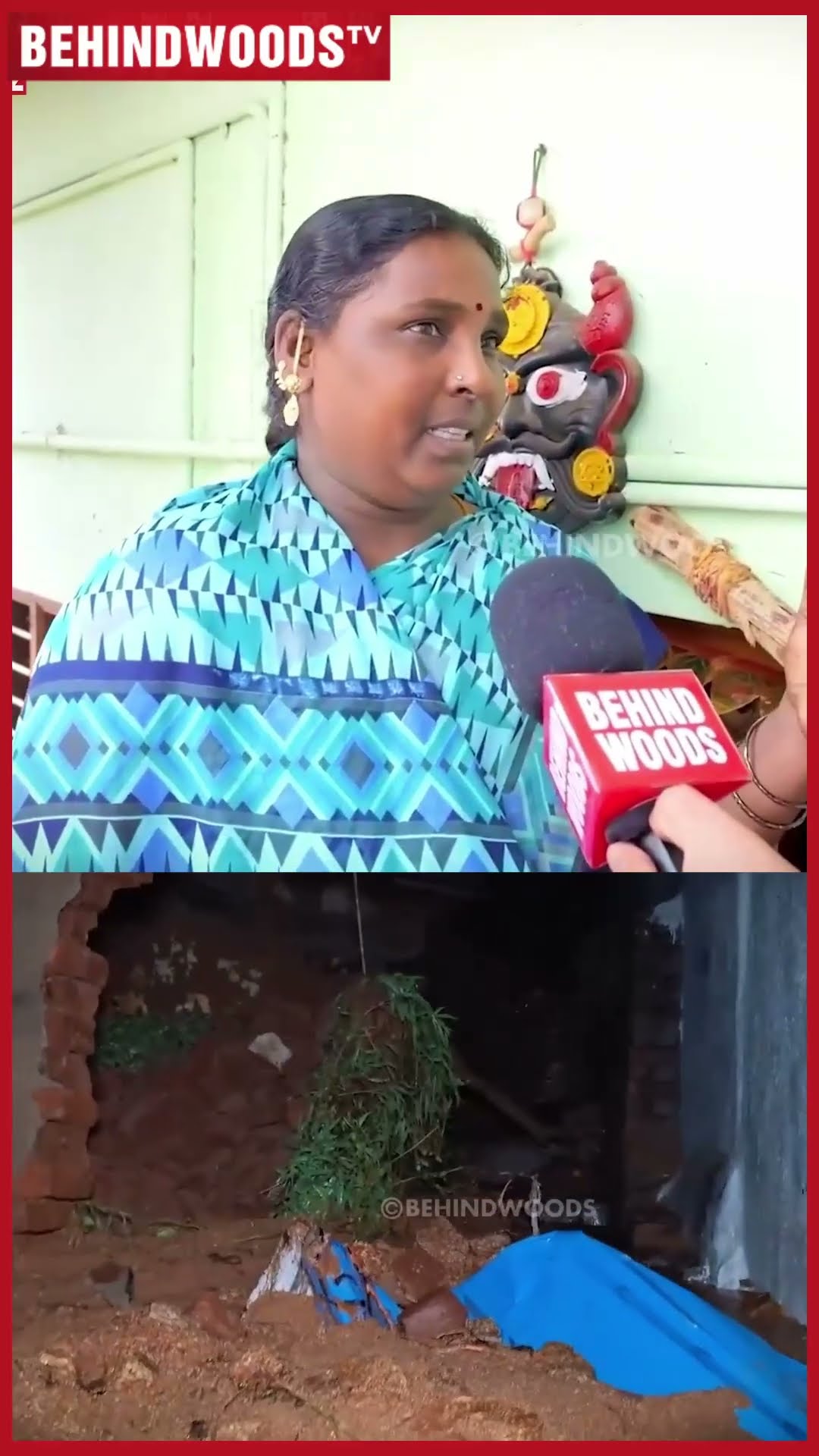 'வீடு உடைச்சு தண்ணி வந்துடுச்சு...இதனாலதான் 7 உயிரு போய்டுச்சு..' கலங்கிய பெண்
