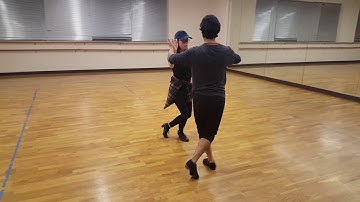 Beginner Bronze Samba class 1: Reverse basic, whisk, and Samba walk