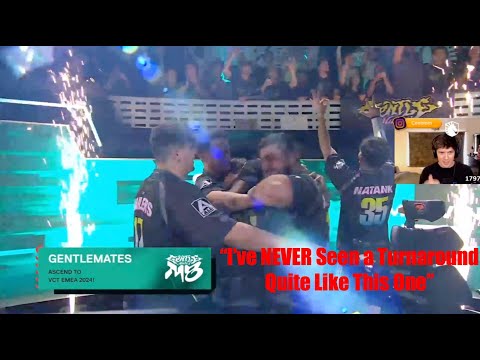 Gentle Mates Winning Moment Against Apeks to WIN EMEA Ascension and Qualify for VCT - Sliggy Reacts
