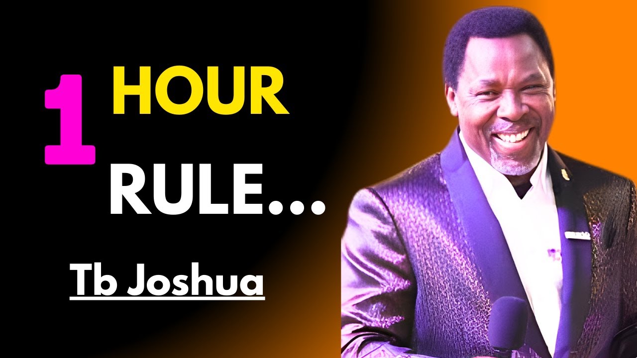 One Hour a Day Can Change Your Life | Tb Joshua Motivation