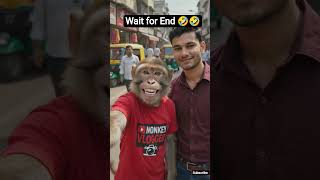 First Collab video with Monkey vlogger 🤣🤣 | funny vlogging video